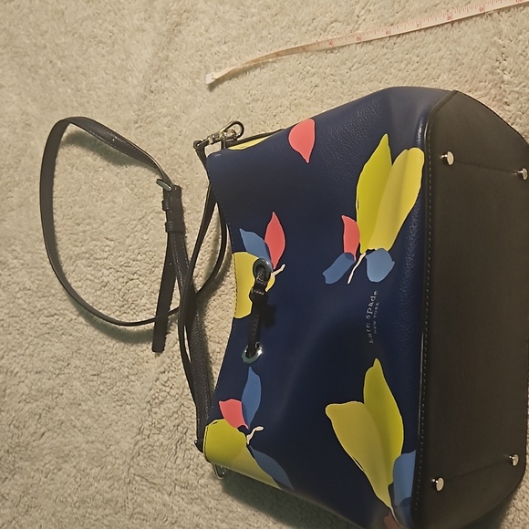 NWT Kate Spade Large Lemon Eva Bucket Bag - Picture 6 of 8
